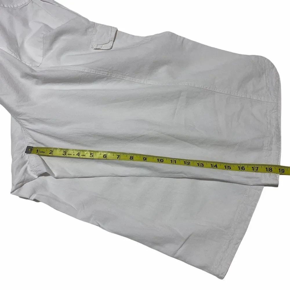 KAREN Scott White Comfort Waist Capri Pants 1x Nwt